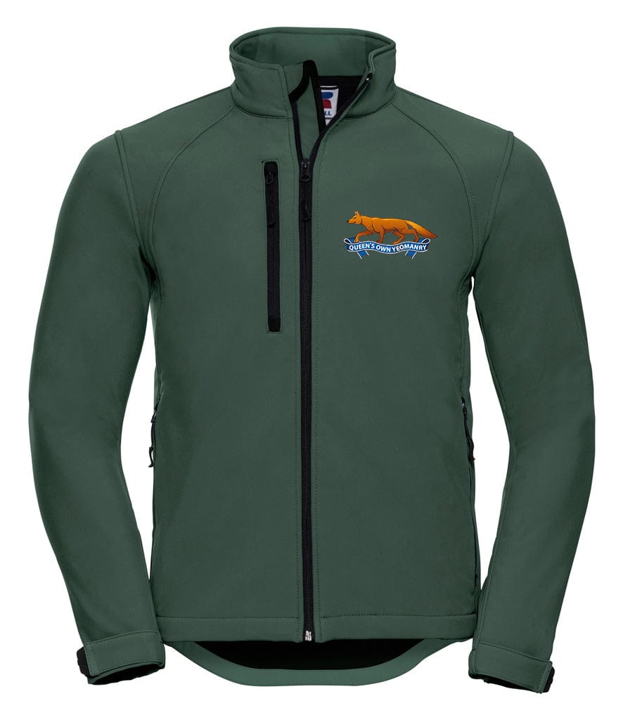 Queen's Own Yeomanry Embroidered 3 Layer Softshell Jacket