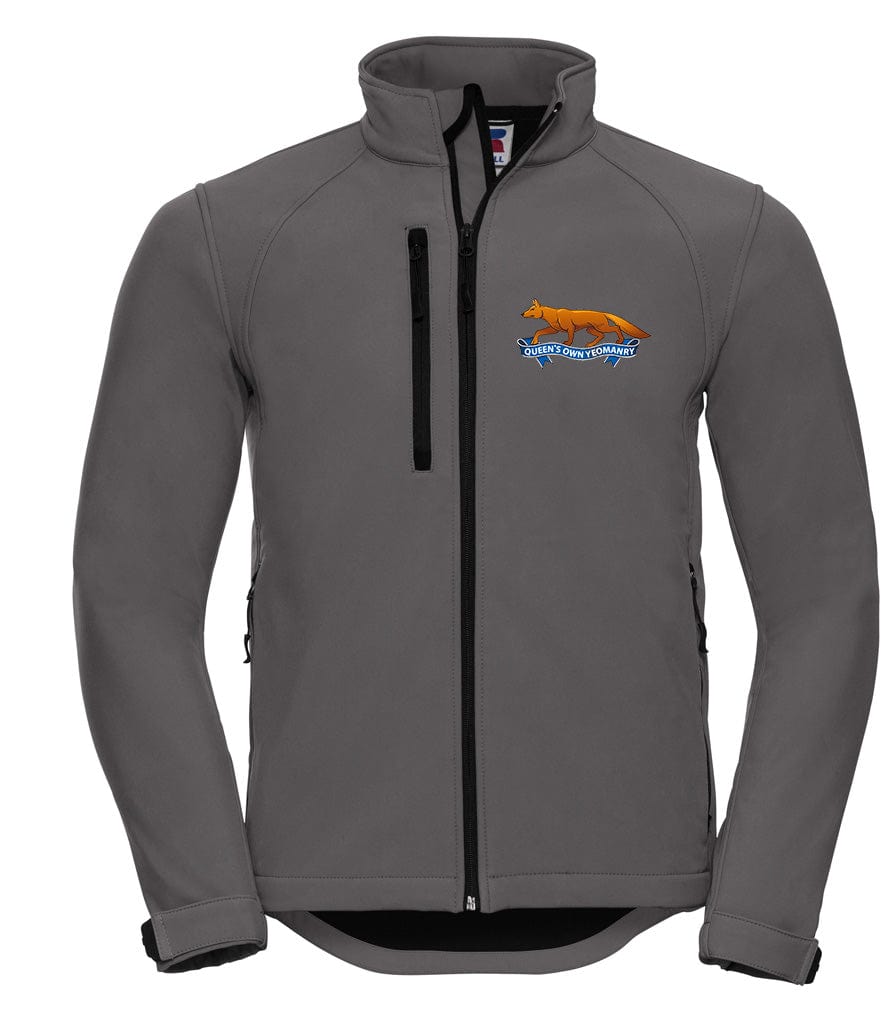 Queen's Own Yeomanry Embroidered 3 Layer Softshell Jacket