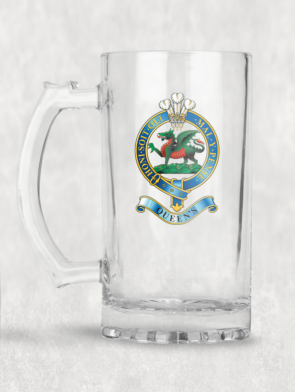 Queen's Regiment - Tankard/Beer Mug/Stein