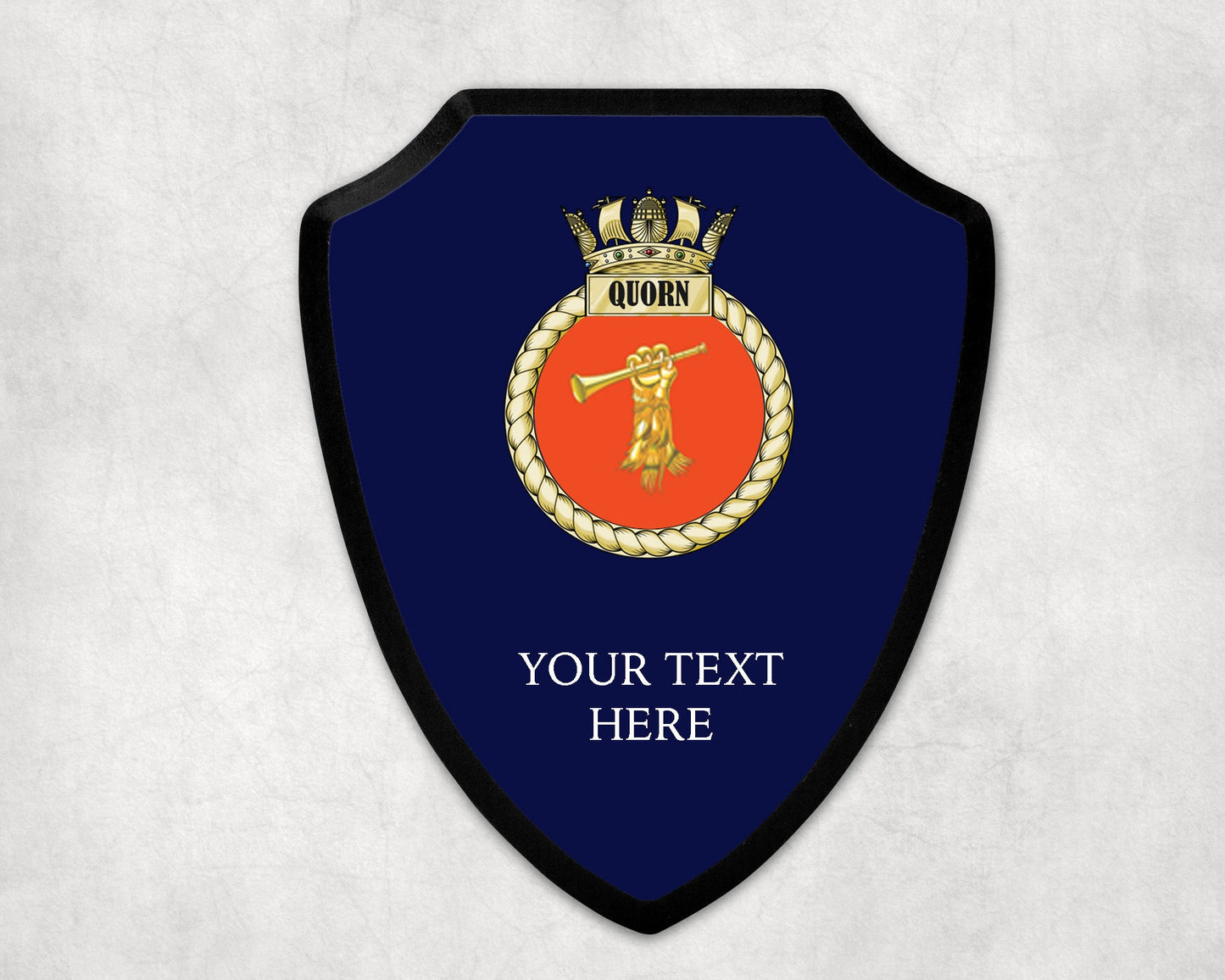 HMS Quorn - Royal Navy Printed Wall Shield