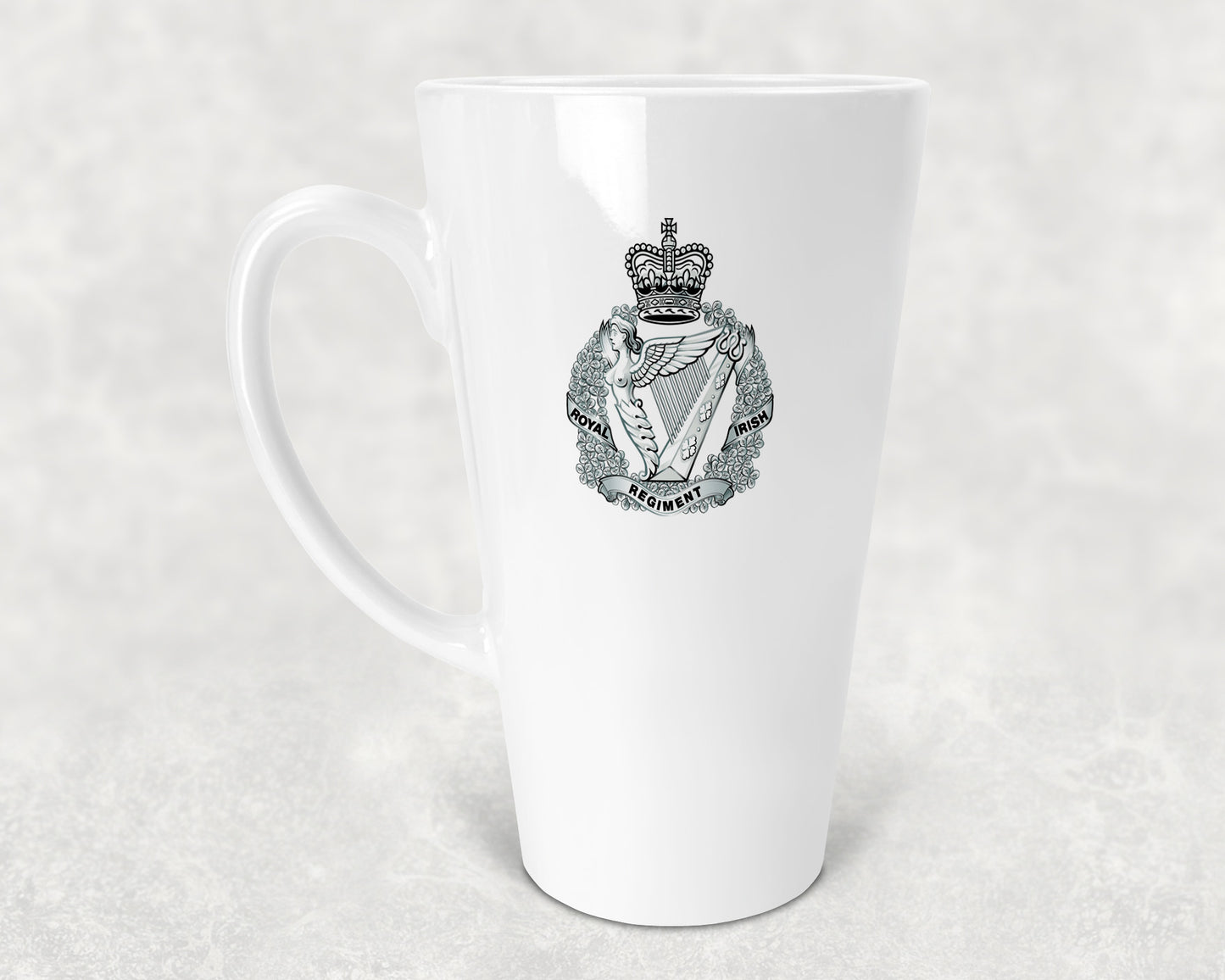 Royal Irish Regiment Crest - Latte Mug 17oz