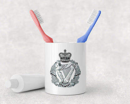 Royal Irish Regiment Crest - Toothbrush Holder and Soap Dispenser