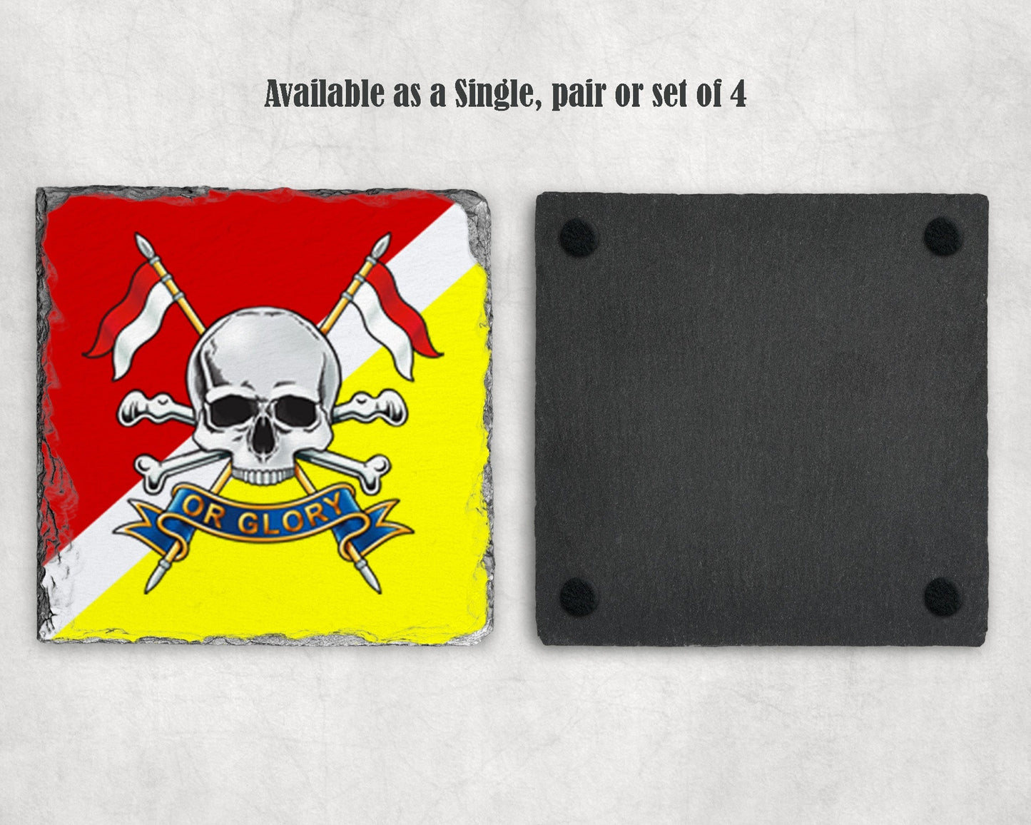 Royal Lancers - Slate Coaster