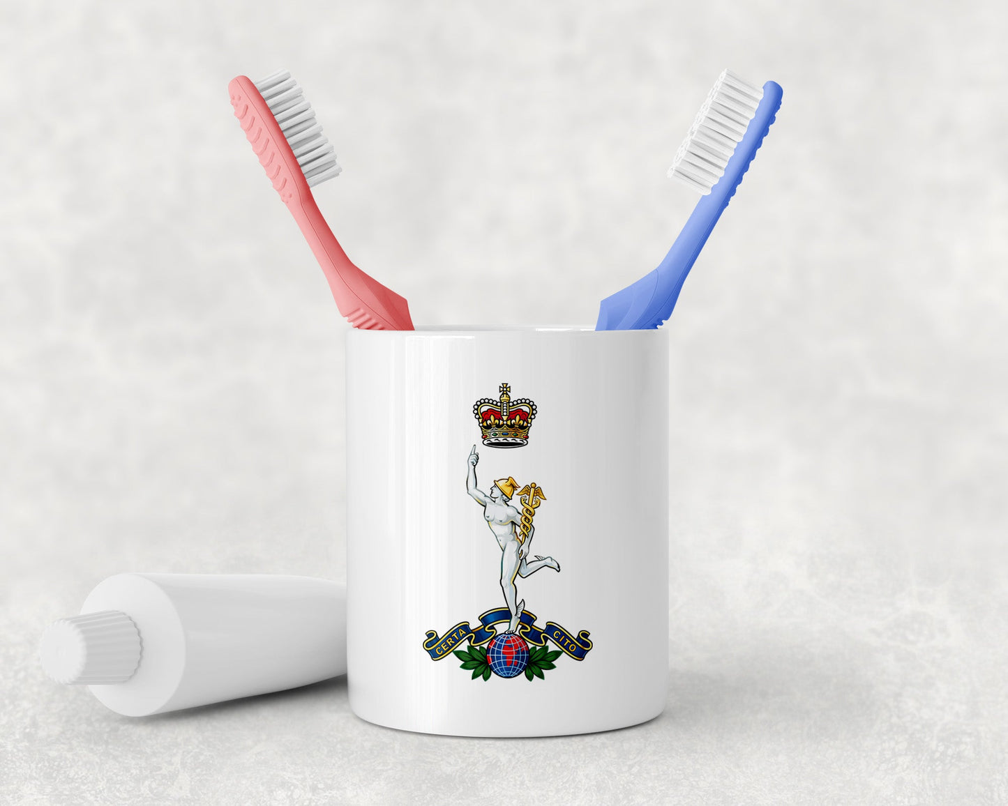 Royal Corps of Signals - Toothbrush Holder and Soap Dispenser