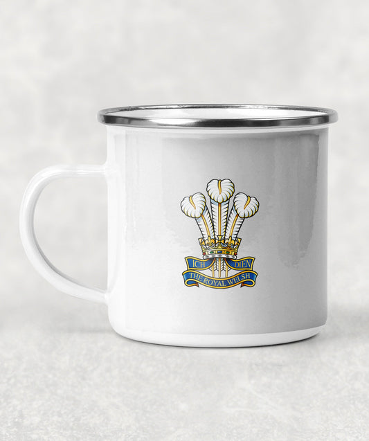 Royal Welsh - Enamel Mug