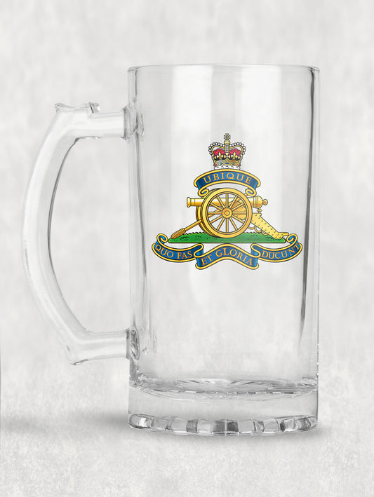 Royal Artillery Cap Badge - Tankard/Beer Mug/Stein