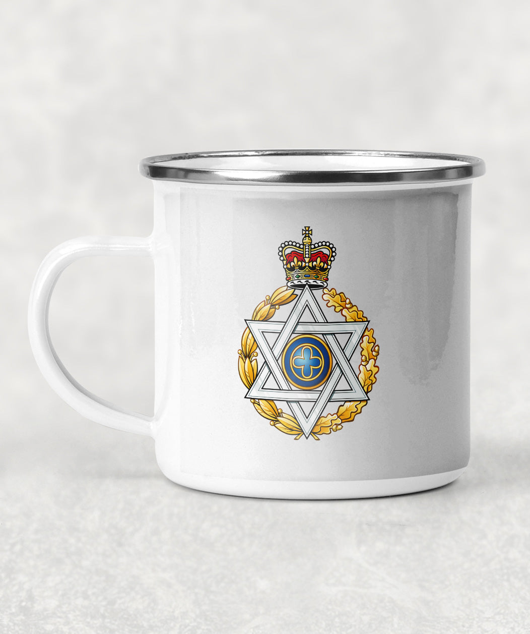Royal Army Chaplains' Department Jewish - Enamel Mug