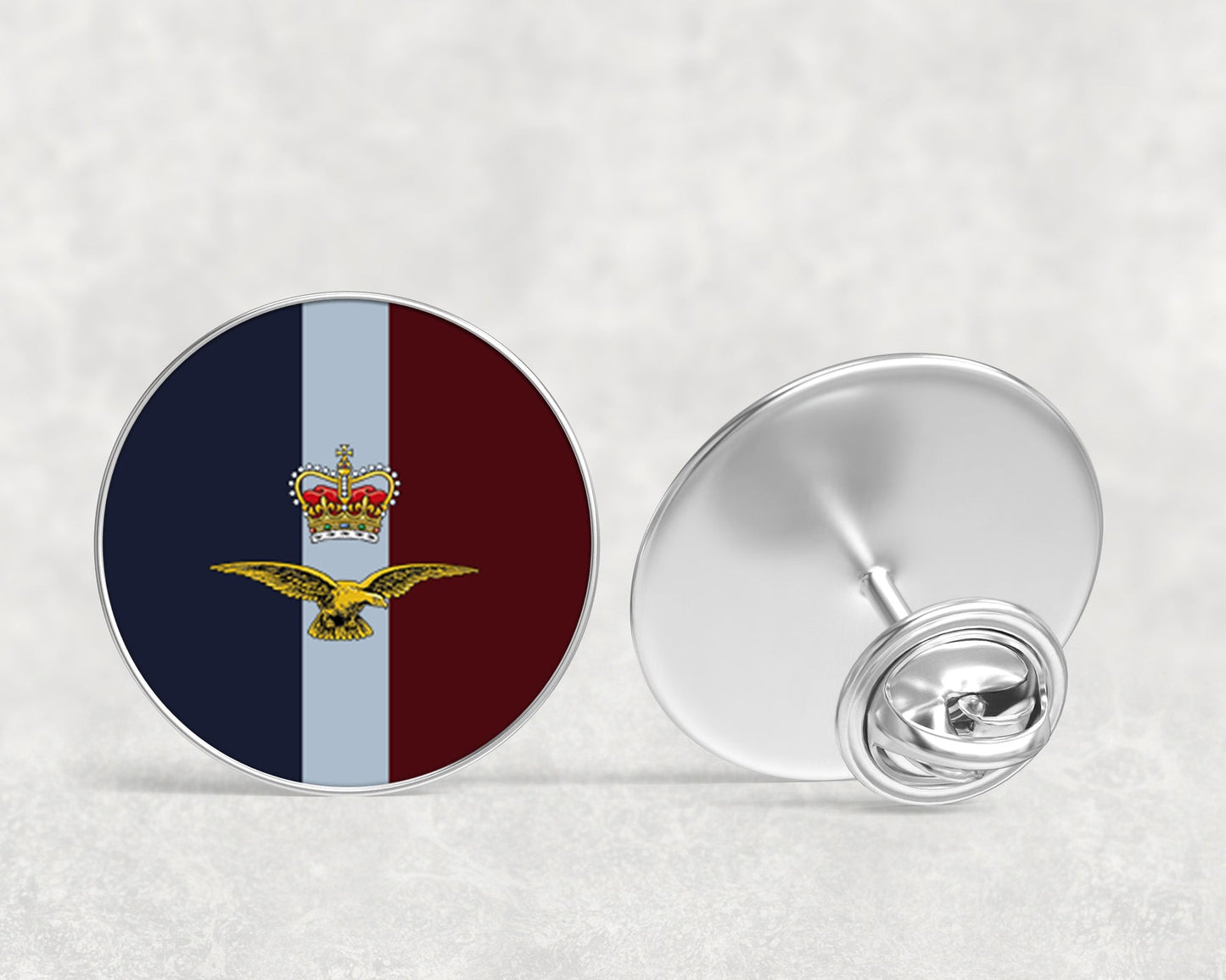 RAF Eagle & Crown - Lapel Pin