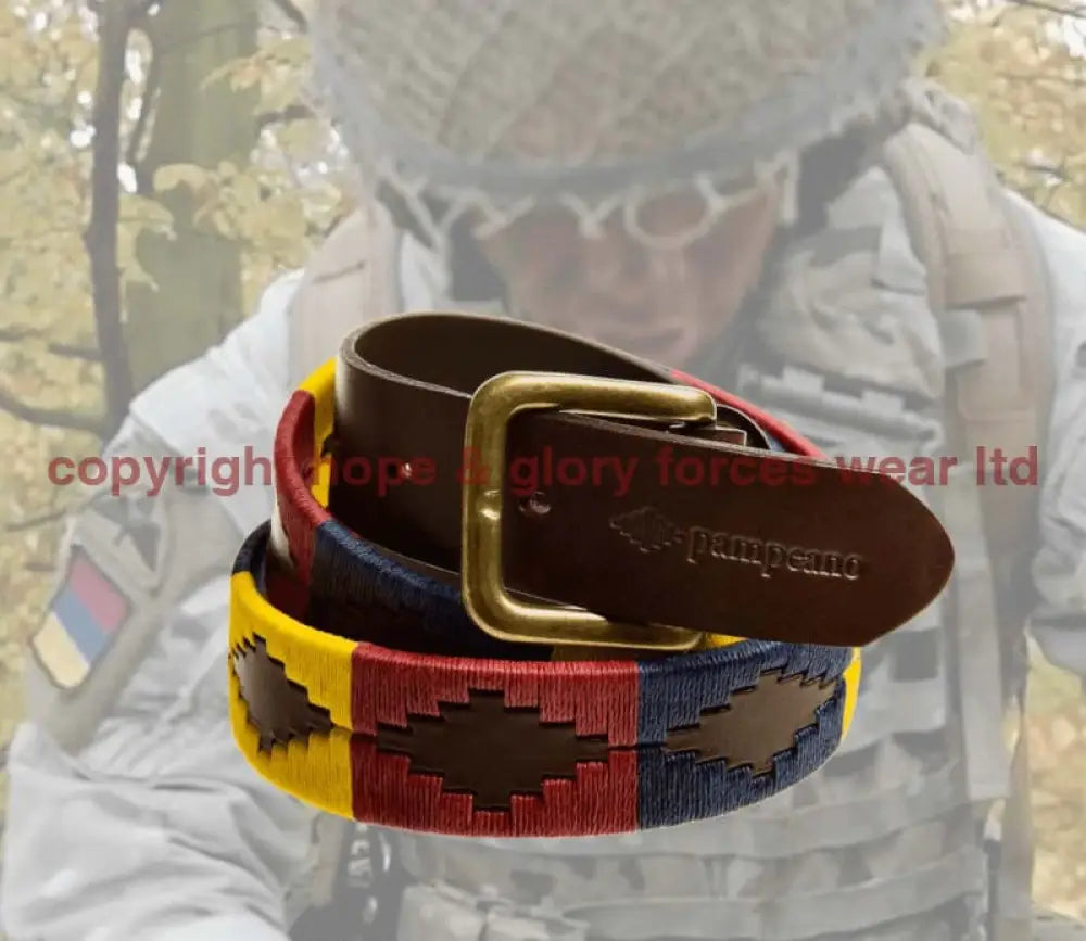 RAMC Leather Polo Belt