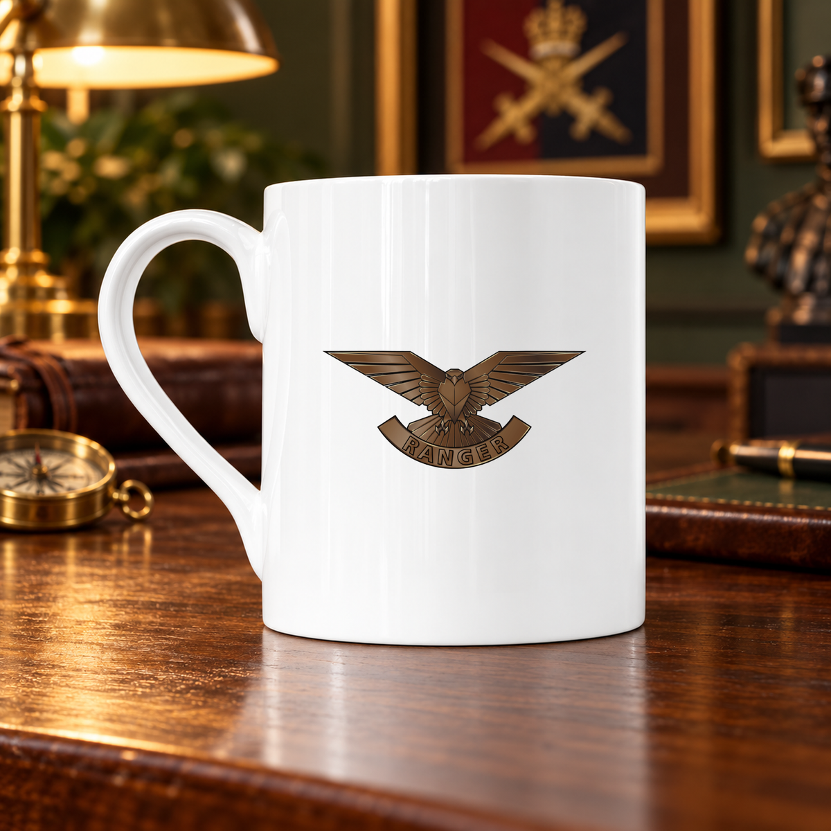 Ranger Regiment - Bone China Mug | The Crafty Black Dog