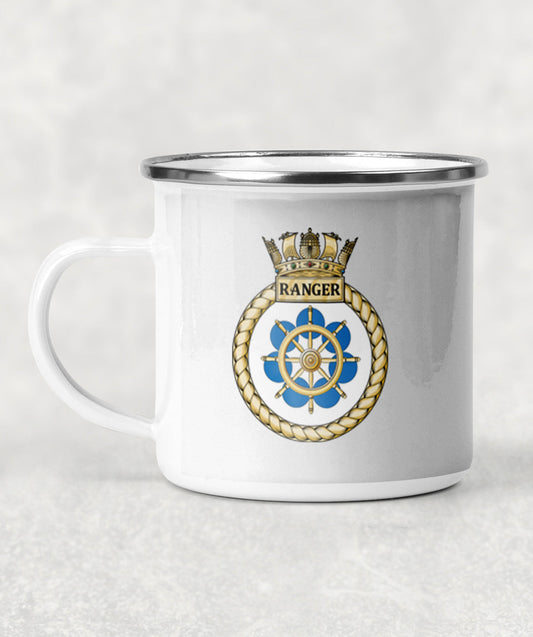 HMS Ranger - Enamel Mug