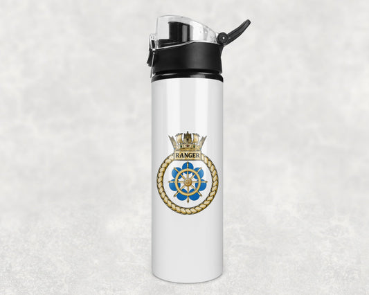 HMS Ranger - Flip Top Water Bottle