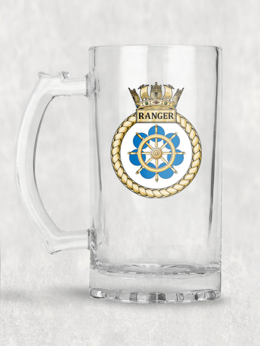 HMS Ranger - Tankard/Beer Mug/Stein