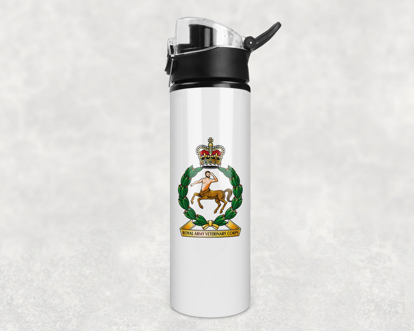 Royal Army Veterinary Corps - Flip Top Water Bottle