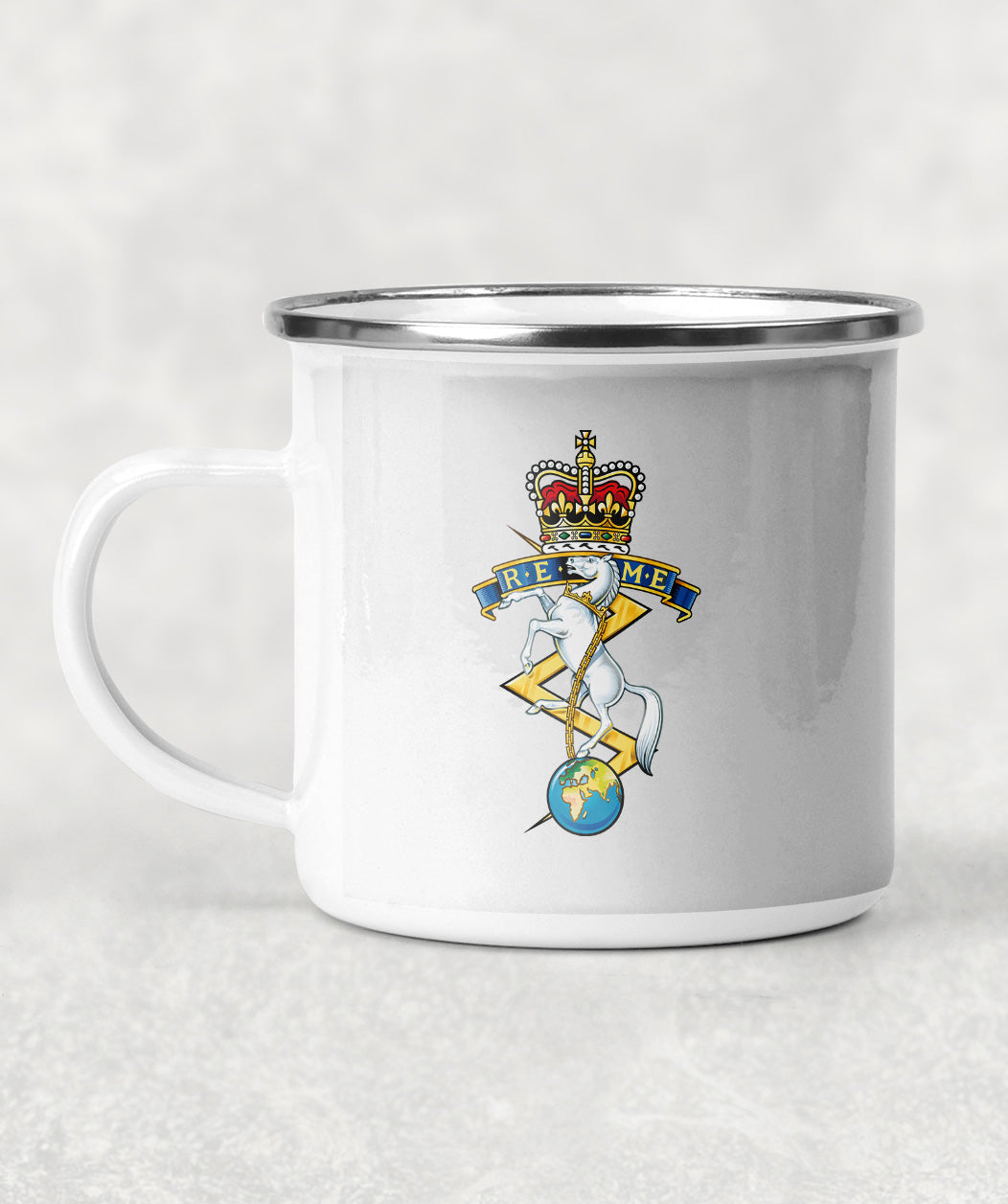 Royal Electrical and Mechanical Engineers - Enamel Mug