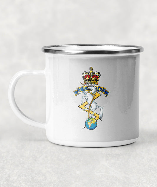 Royal Electrical and Mechanical Engineers - Enamel Mug