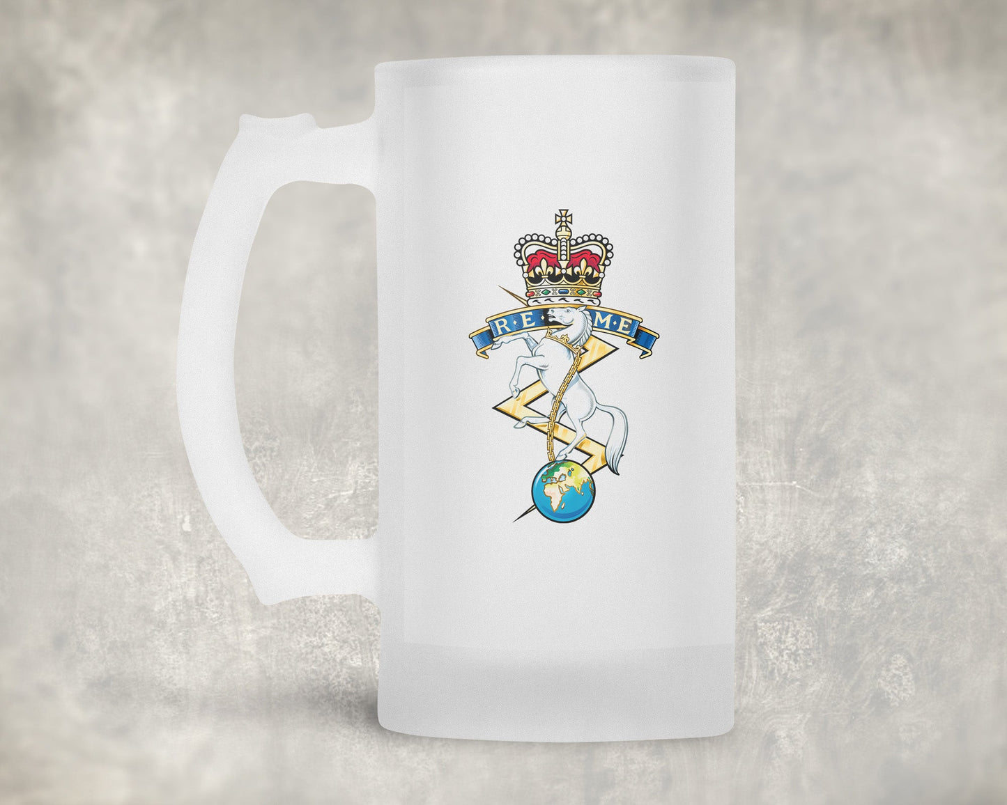 Royal Electrical and Mechanical Engineers - Frosted Stein
