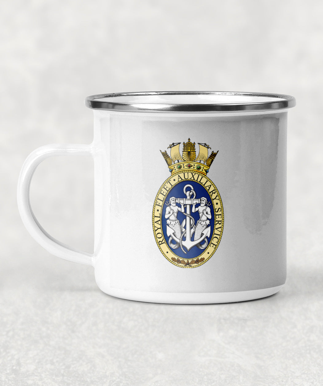 Royal Fleet Auxiliary Service - Enamel Mug