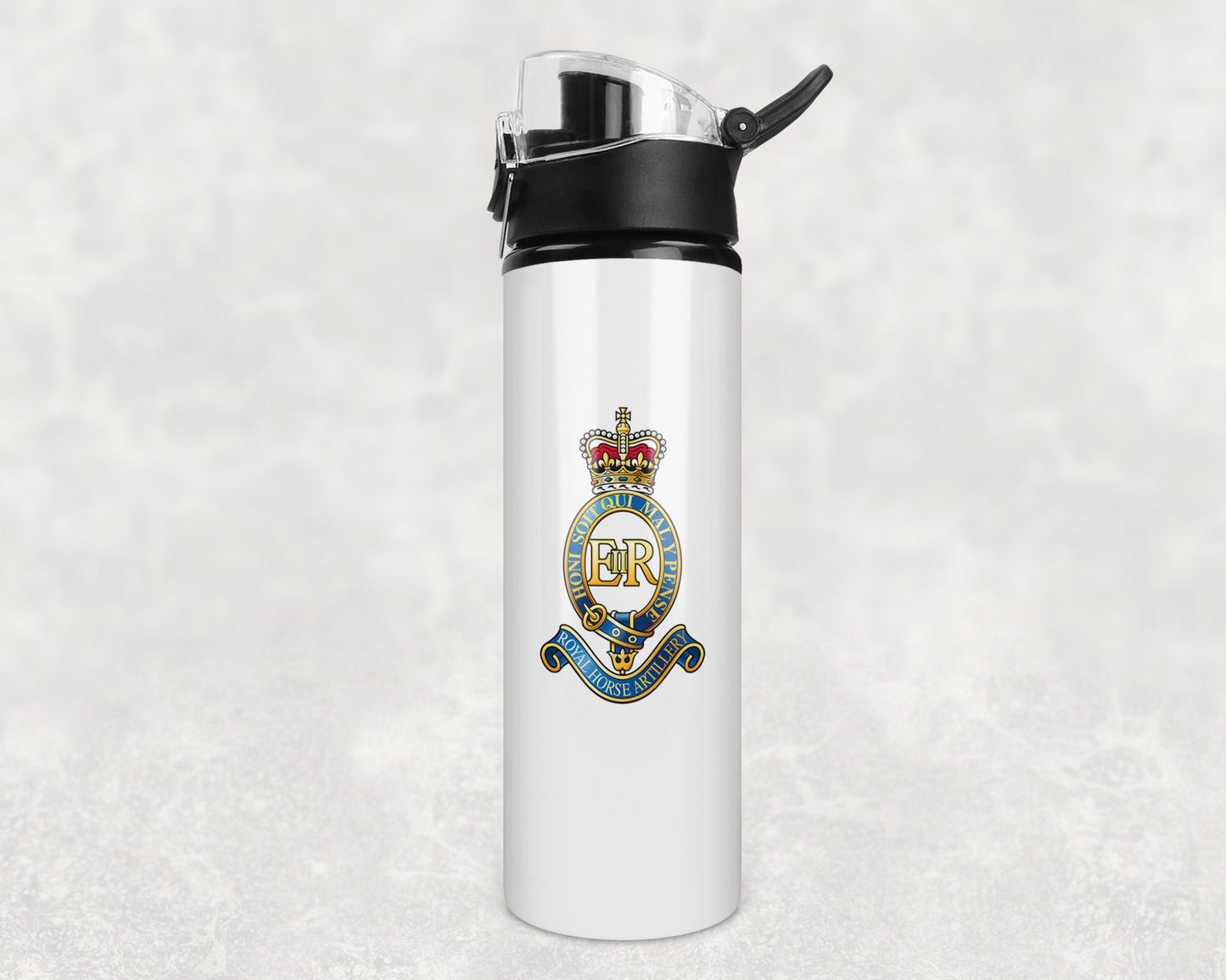Royal Horse Artillery Cap Badge - Flip Top Water Bottle