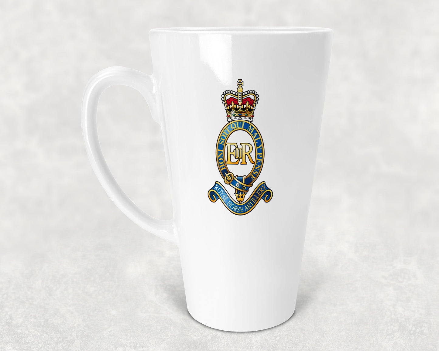 Royal Horse Artillery Cap Badge - Latte Mug 17oz