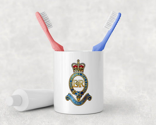 Royal Horse Artillery Cap Badge - Toothbrush Holder and Soap Dispenser