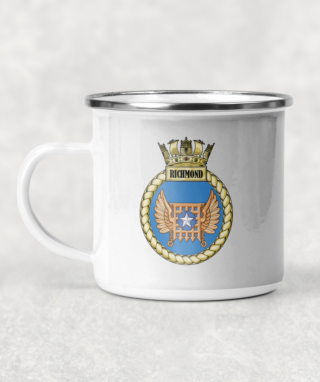 HMS Richmond - Enamel Mug