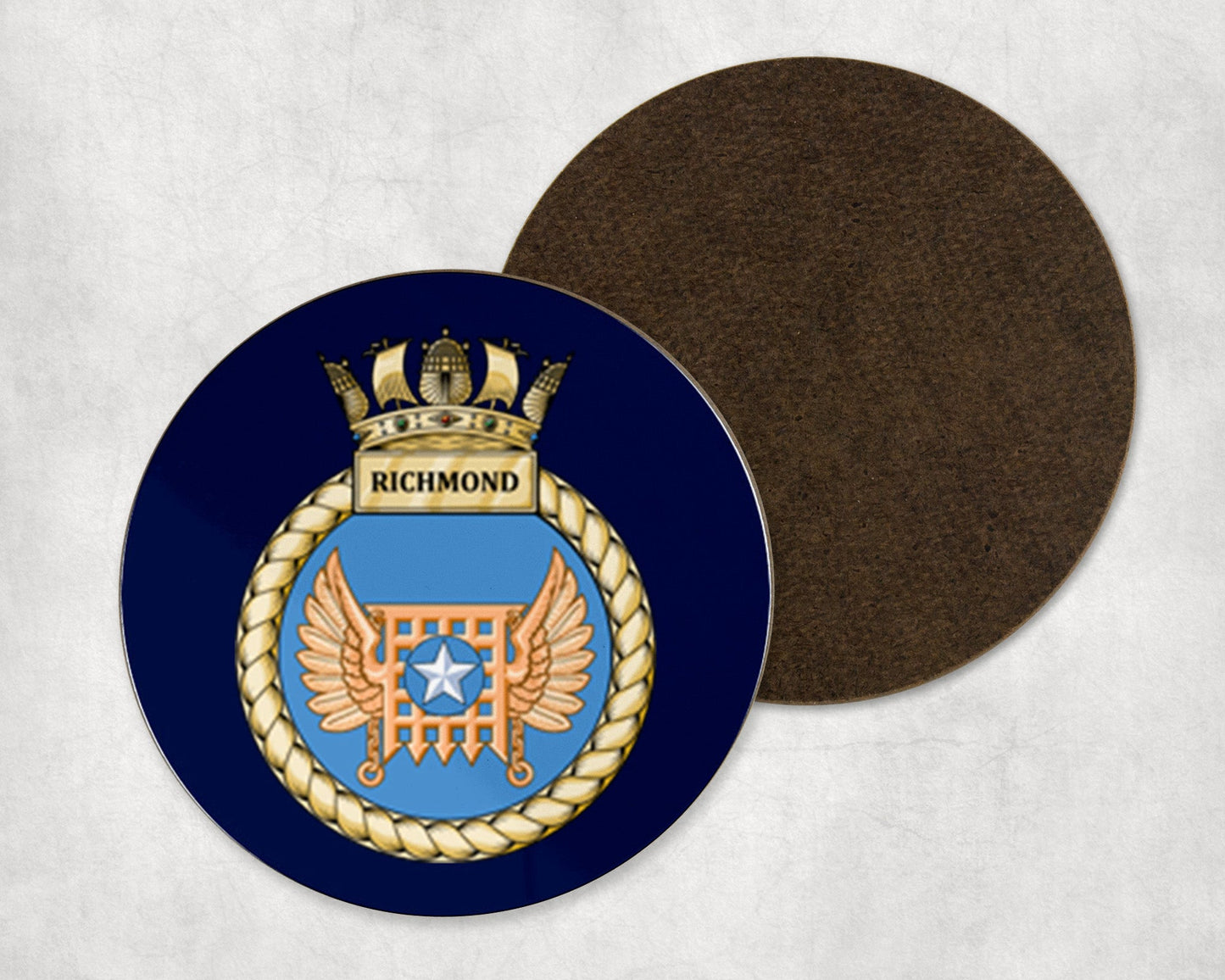 HMS Richmond - Round Coaster Set