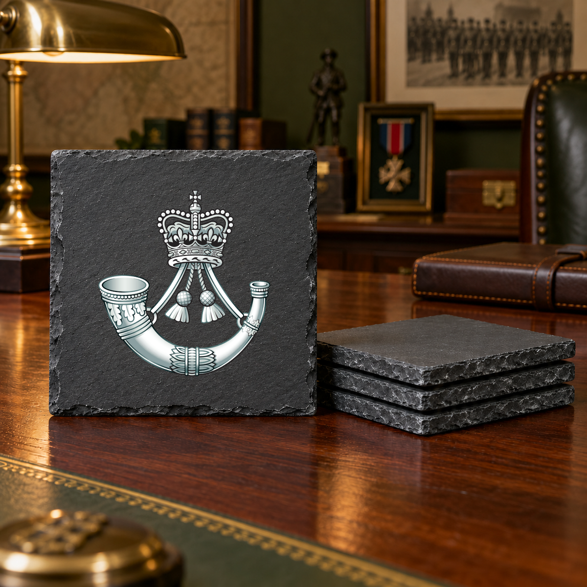 Rifles - Slate Coaster Set | The Crafty Black Dog