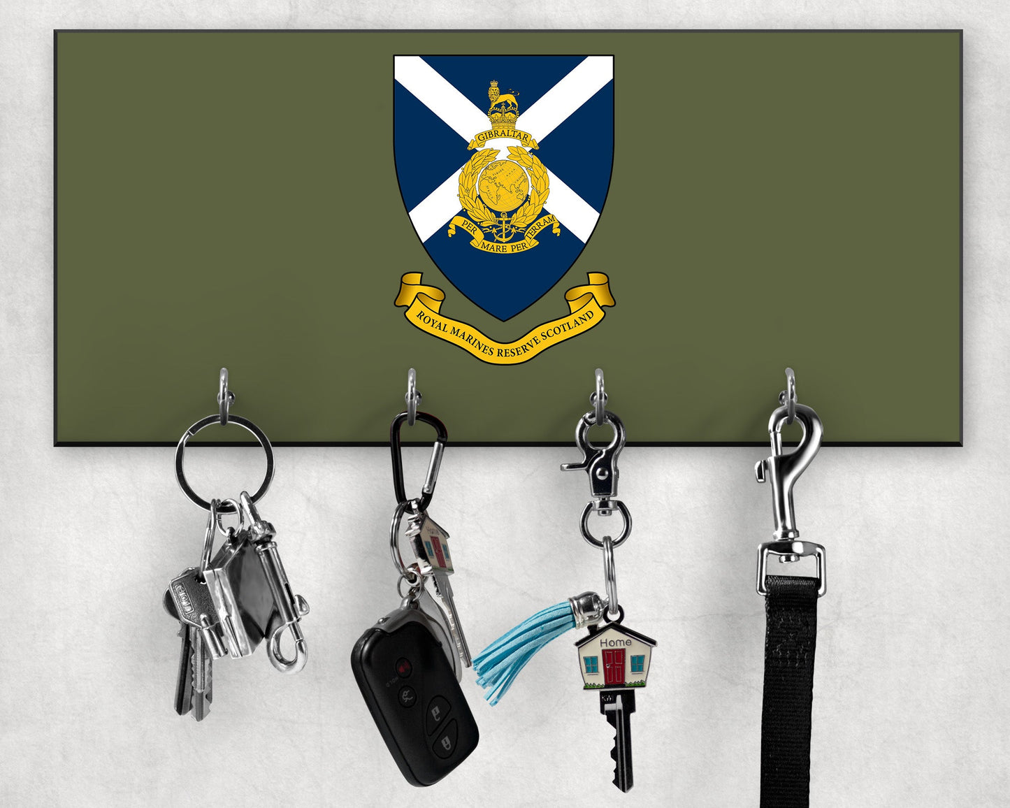 RMR Scotland   - Wooden Key/Beret Hook