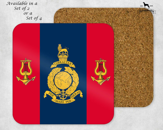 Royal Marines Band Service - Coaster Set