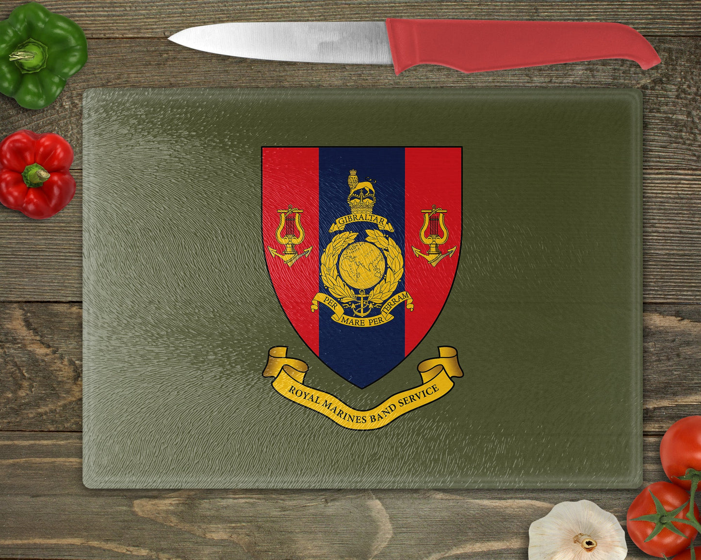 ROYAL MARINES BAND SERVICE - Chopping Board