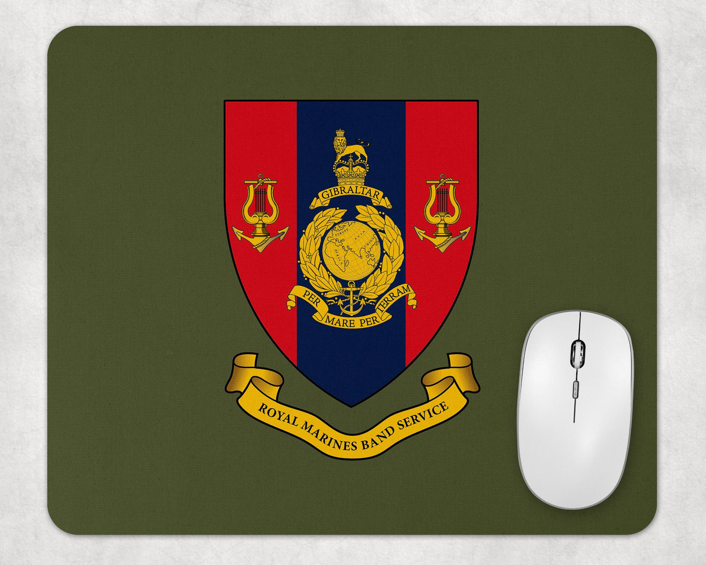 ROYAL MARINES BAND SERVICE - Mouse Mat