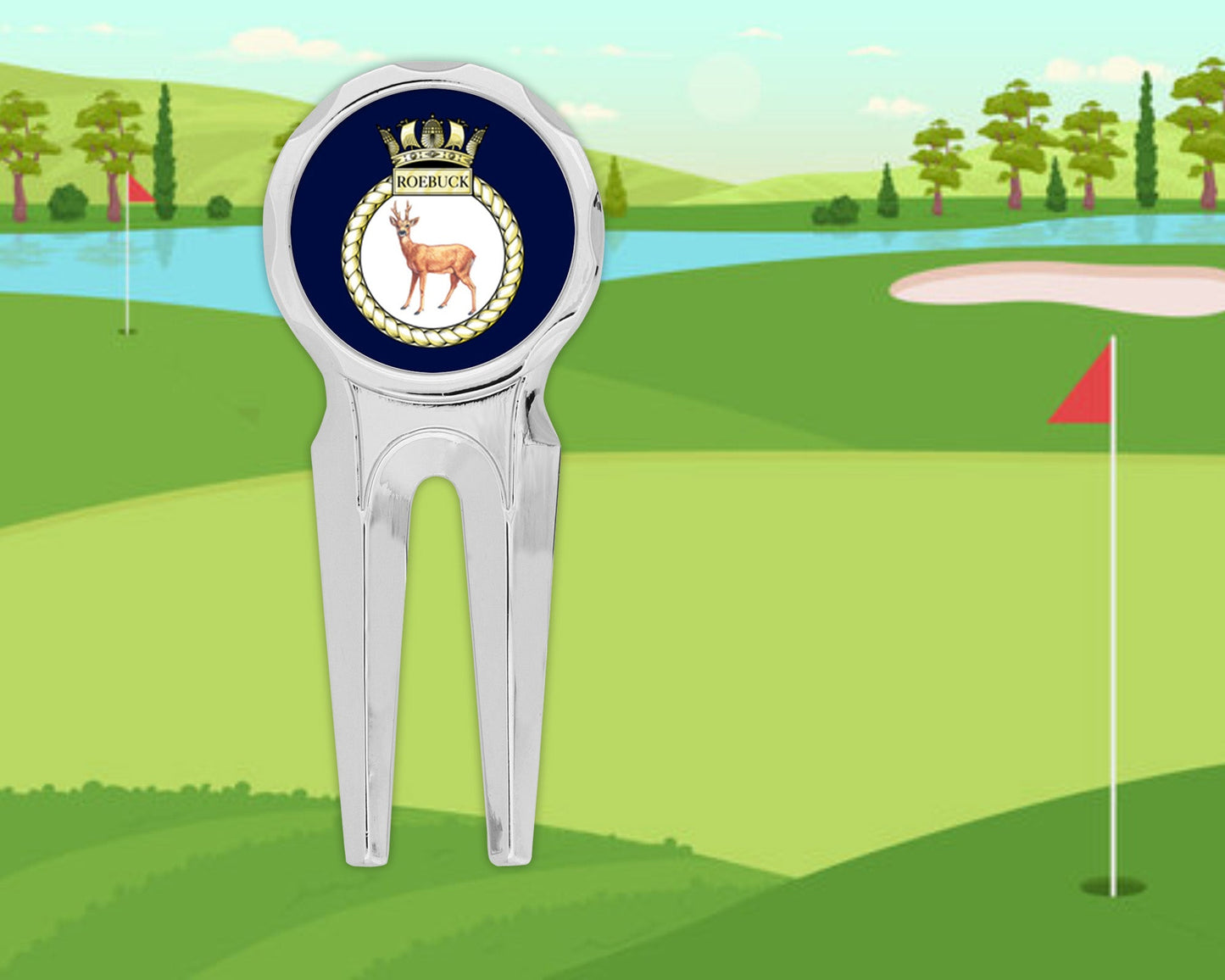 HMS Roebuck - Golf Divot Repair Tool
