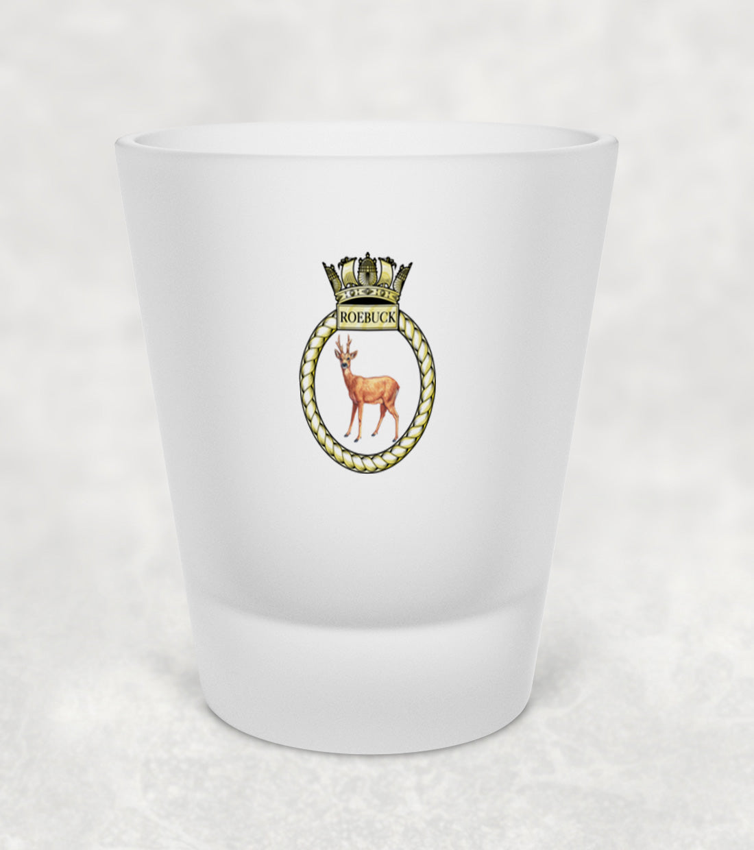HMS Roebuck - Shot Glass