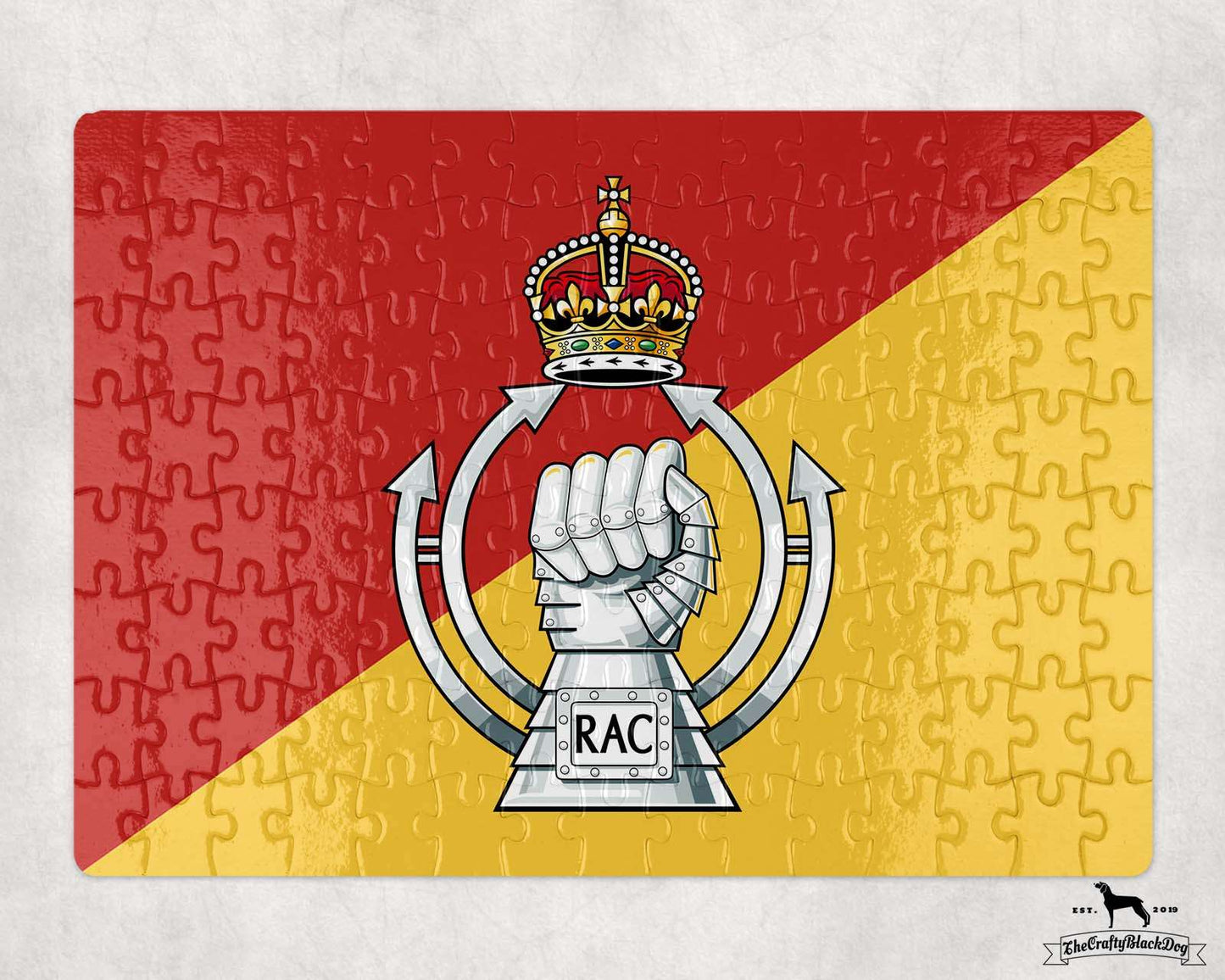 Royal Armoured Corps - Jigsaw Puzzle (New King's Crown)