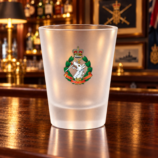 Royal Army Dental Corps - Shot Glasses | The Crafty Black Dog — Clear_Shot_Glass_Military_Bar_Smart_Object copy