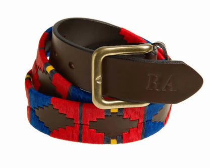 Royal Artillery Leather Polo Belt