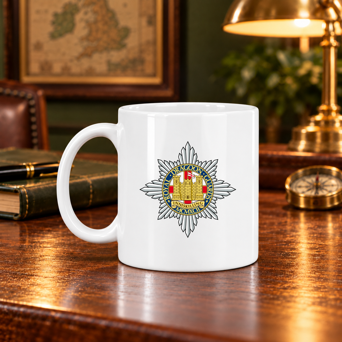 Royal Dragoon Guards - 11oz Mug | The Crafty Black Dog