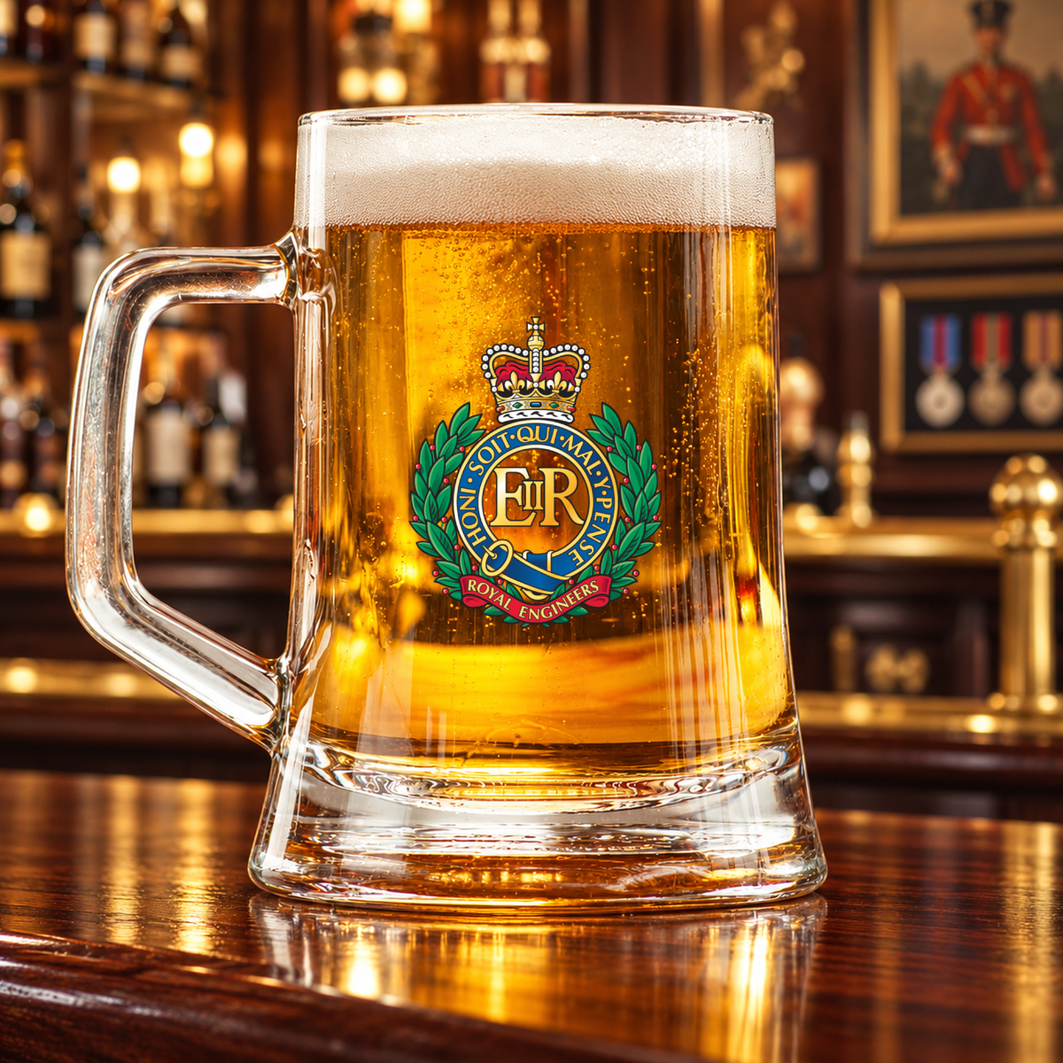Royal Engineers - Tankard | The Crafty Black Dog