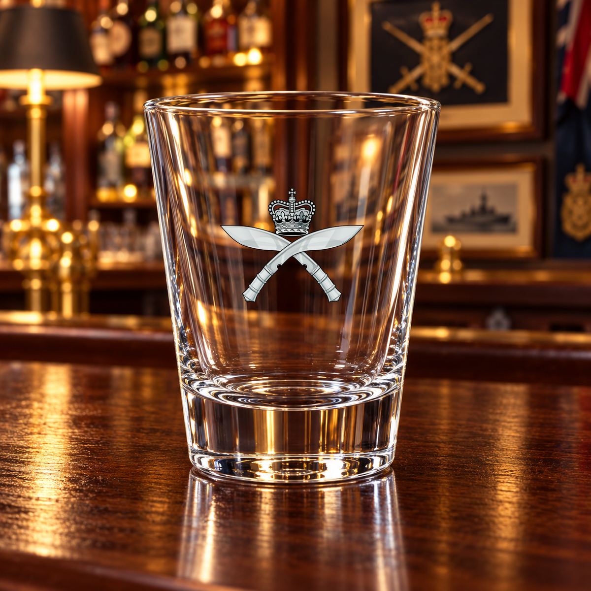 Royal Gurkha Rifles - Shot Glasses | The Crafty Black Dog — Frosted_Shot_Glass_Military_Bar_Smart_Object copy