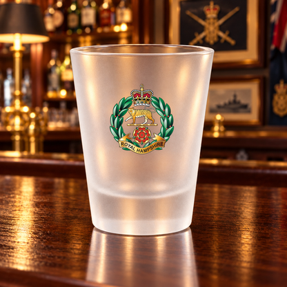 Royal Hampshire Regiment - Shot Glasses | The Crafty Black Dog — Clear_Shot_Glass_Military_Bar_Smart_Object copy