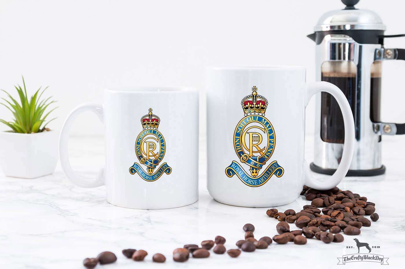 Royal Horse Artillery - 11oz/15oz Mug (New King's Crown)