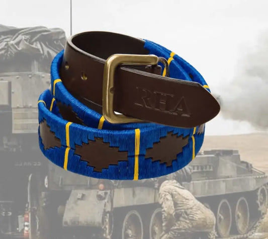 Royal Horse Artillery Leather Polo Belt