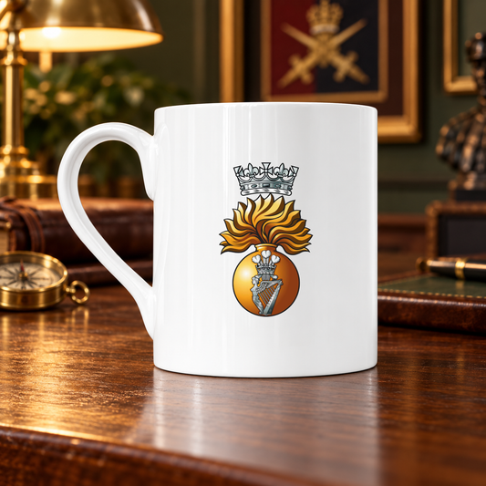 Royal Irish Fusiliers - Bone China Mug | The Crafty Black Dog