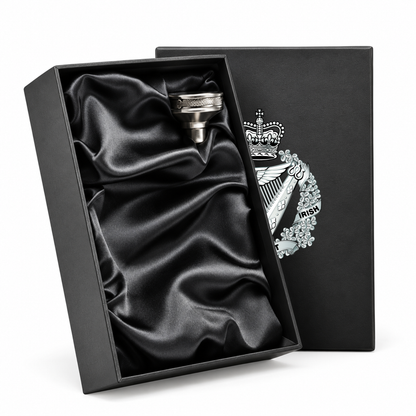 Royal Irish Regiment - Hip Flask | The Crafty Black Dog â€” Hip_Flask_Rear_Lid_SHOPIFY_Smart_Object