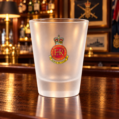 Royal Military Academy Sandhurst - Shot Glasses | The Crafty Black Dog — Clear_Shot_Glass_Military_Bar_Smart_Object copy