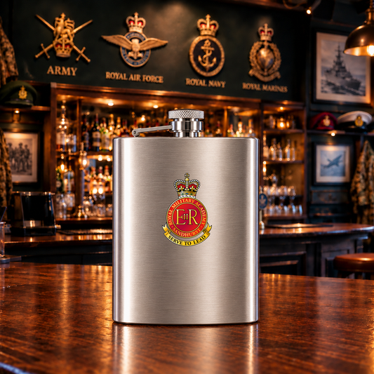 Royal Military Academy Sandhurst - Hip Flask | The Crafty Black Dog â€” Hip_Flask