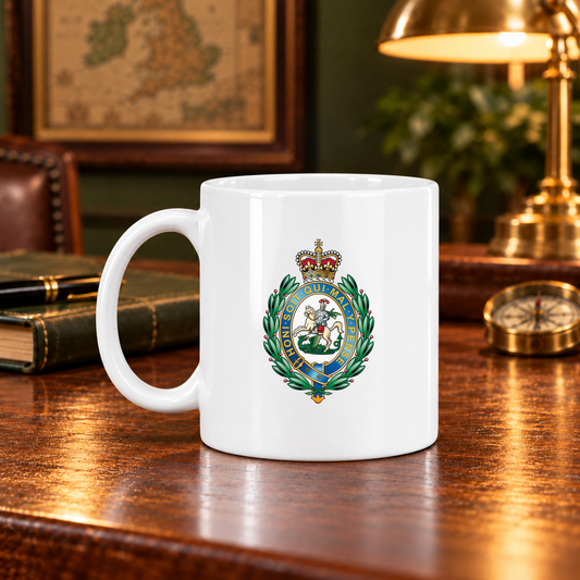Royal Regiment of Fusiliers Crest - 11oz Mug | The Crafty Black Dog