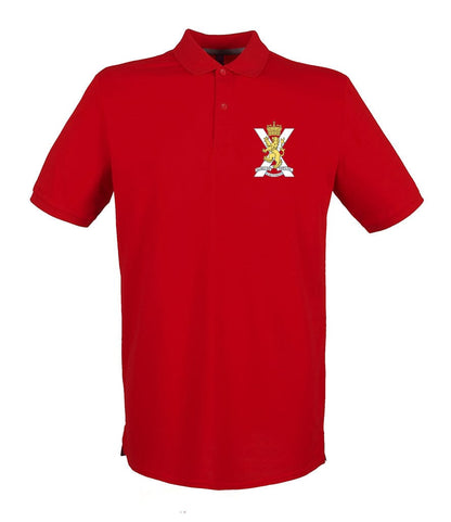Royal Regiment of Scotland Embroidered Pique Polo Shirt