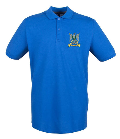 Royal Scots Dragoon Guards Embroidered Pique Polo Shirt